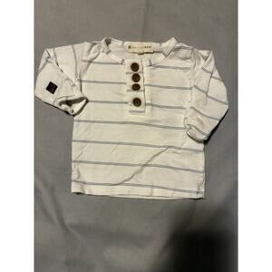 Papillon Bebe Henley Top 3-6 months Shirt hand covers Rayon Soft breathable